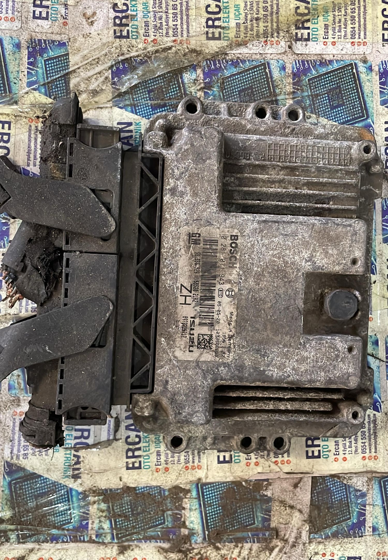 0281011943 OPEL Astra H 1.7 Motor Beyni 